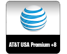 AT&T USA Premium +8